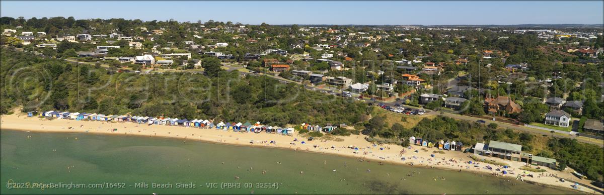 Peter Bellingham Photography Mills Beach Sheds - VIC (PBH3 00 32514)